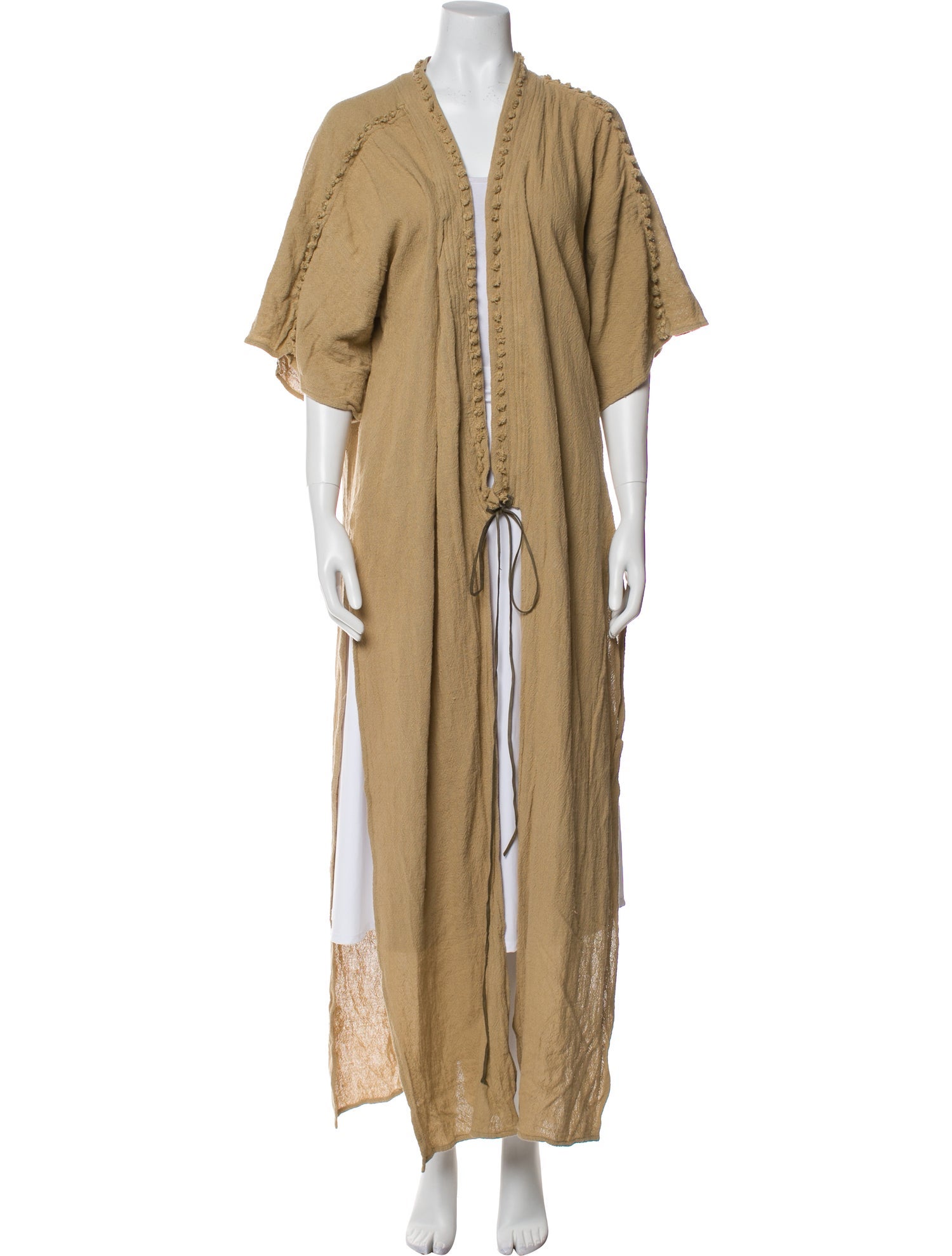 Caravana Pom-Pom Embellishments Robe