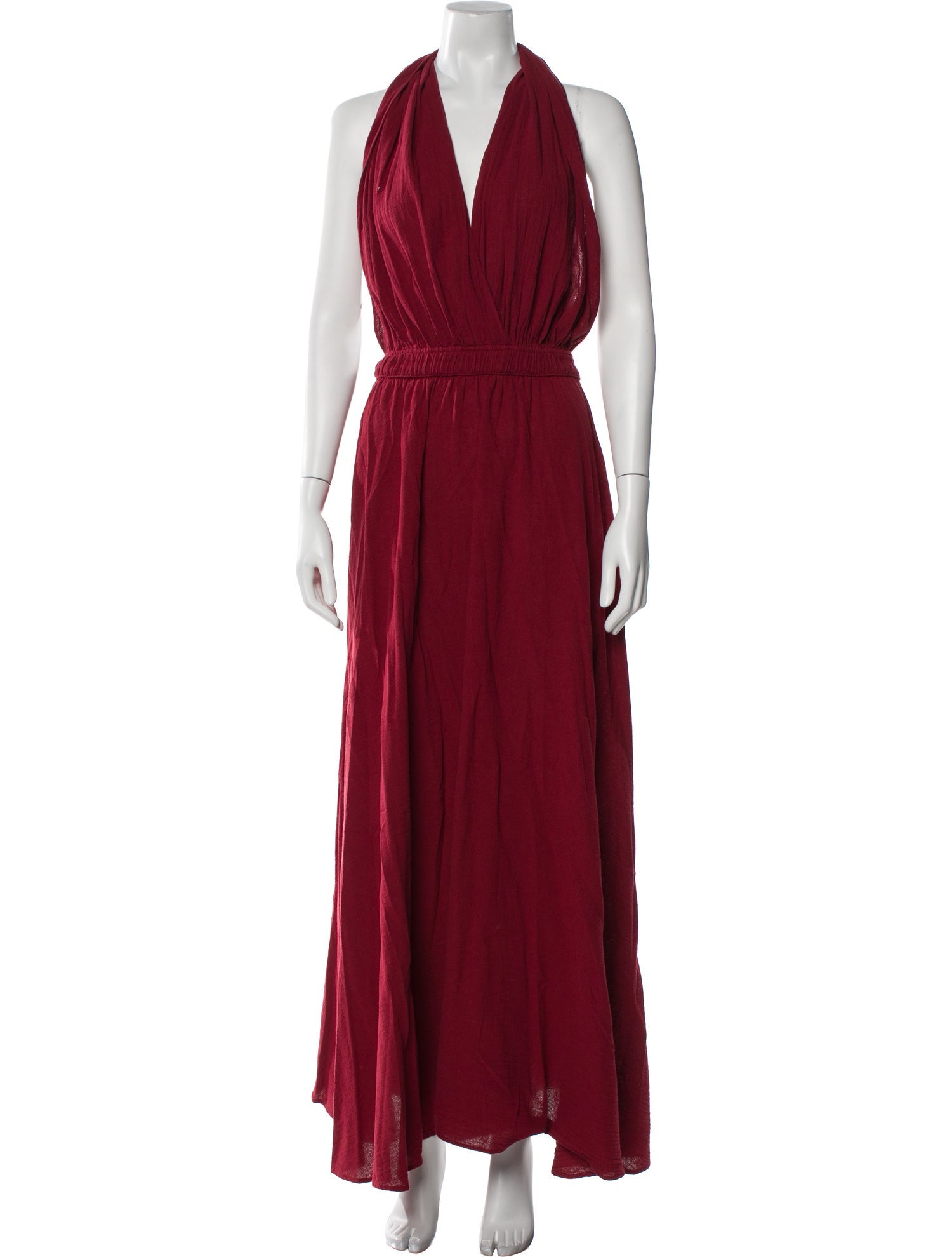 Caravana V-Neck Long Dress