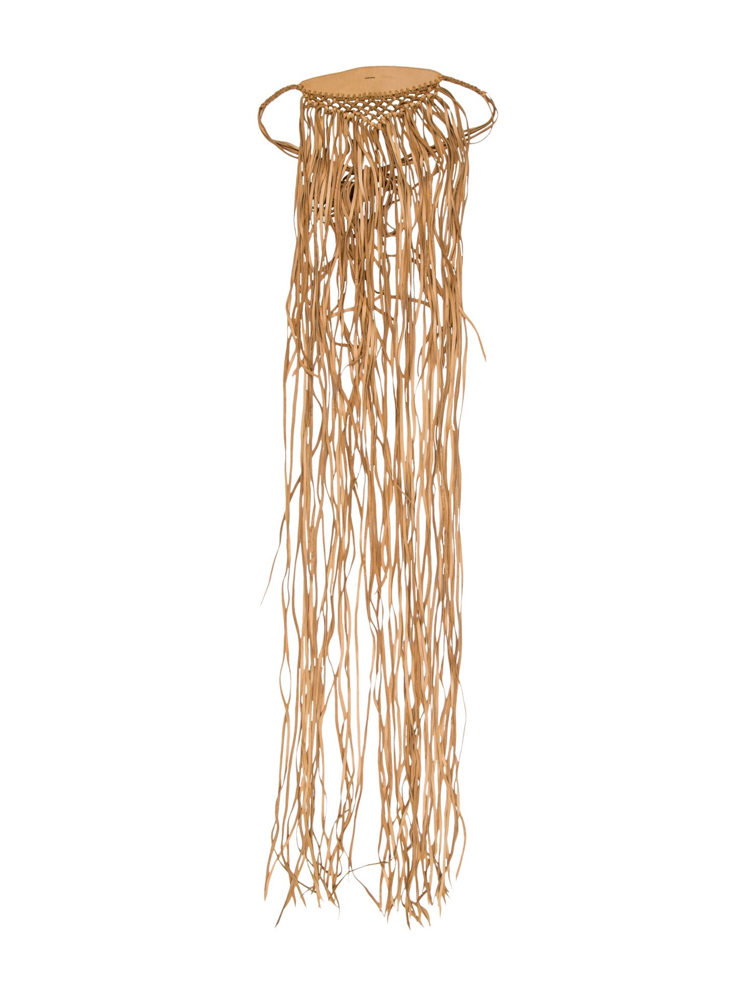 Caravana Skinny Leather Waist Belt