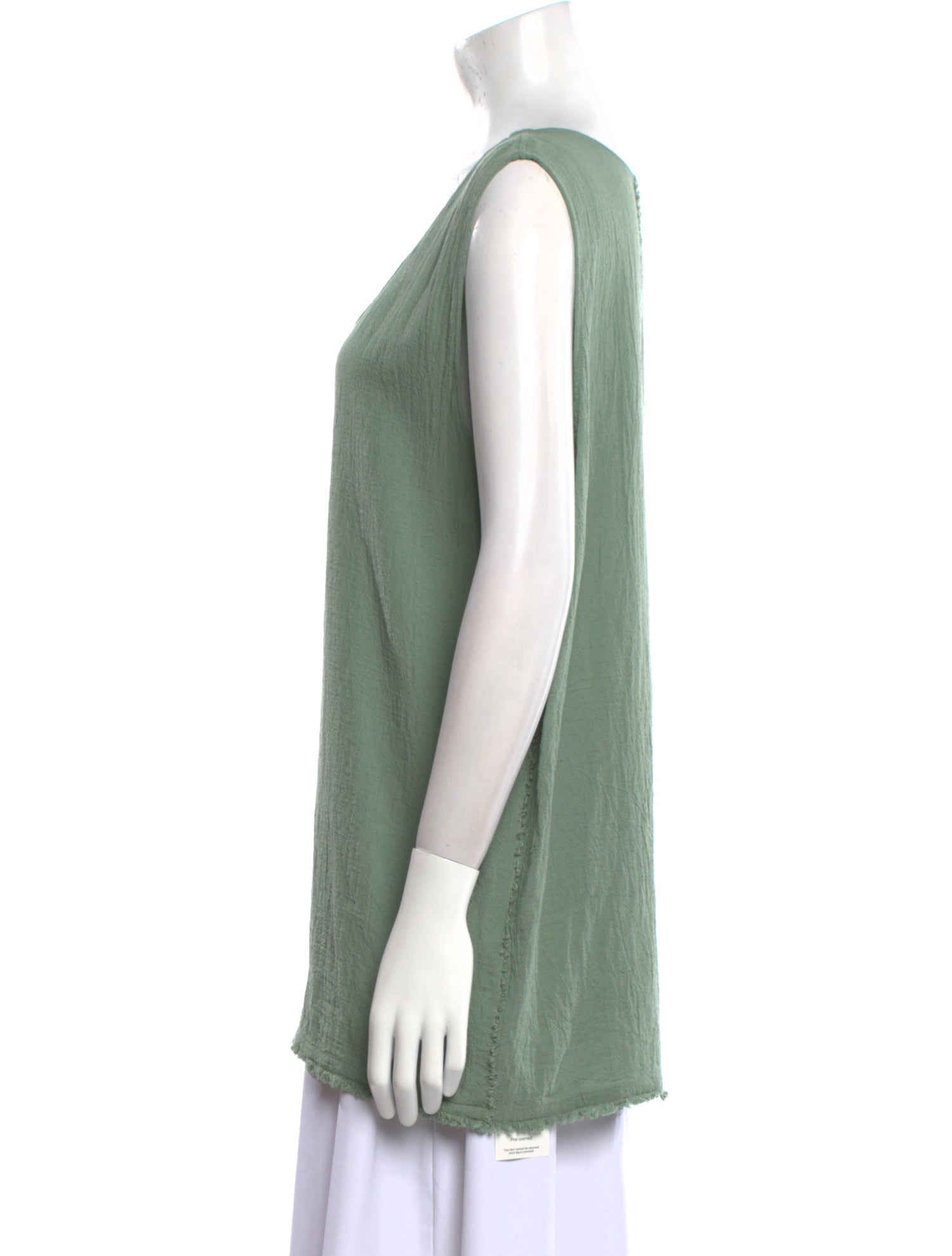 Caravana Scoop Neck Sleeveless Top