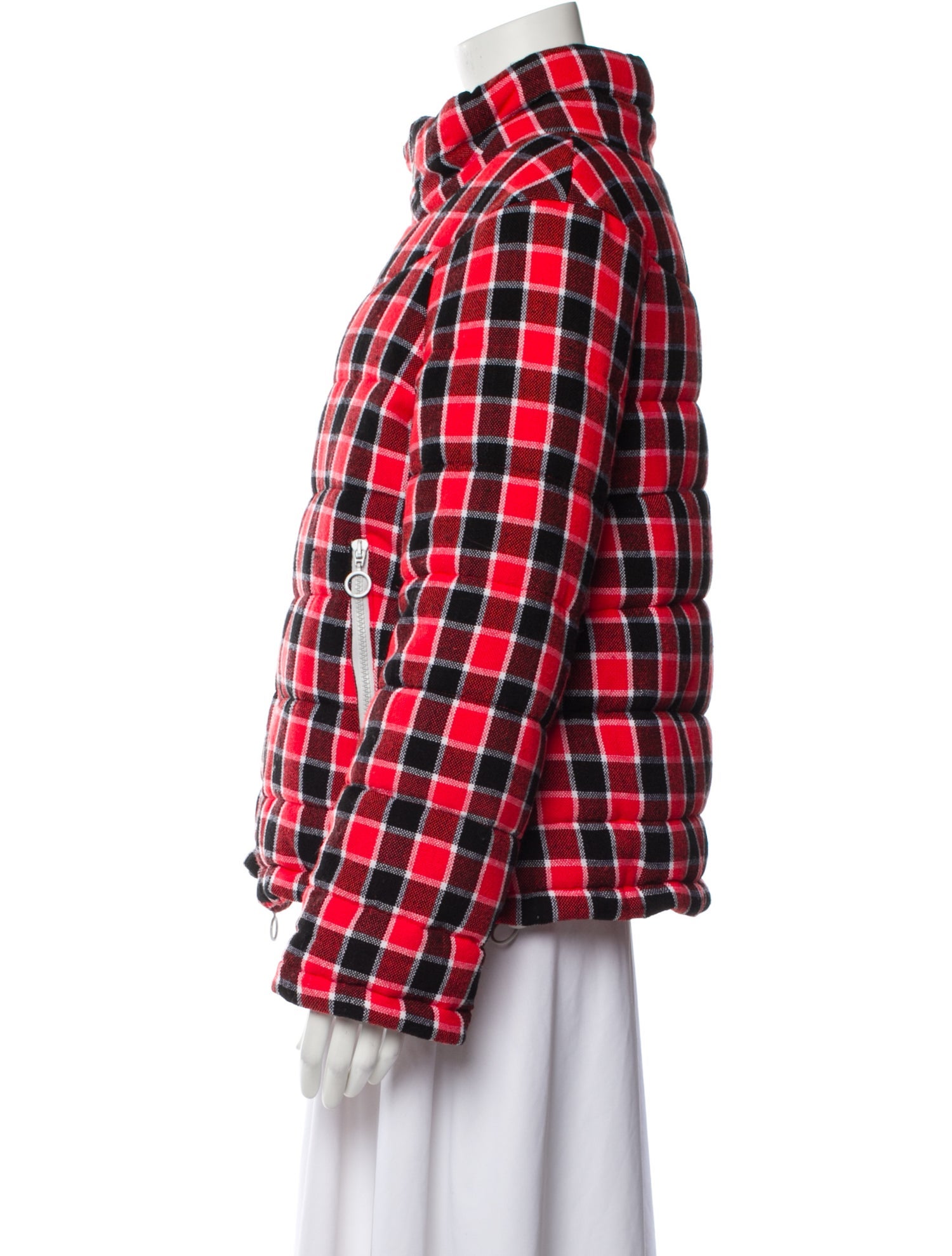 Carole Dana Plaid Print Jacket