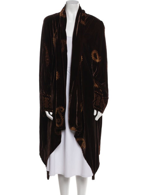 Catherine Bacon Paisley Print Jacket