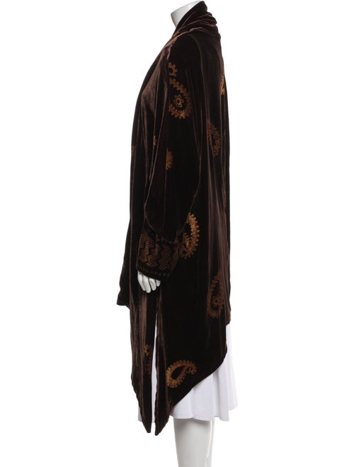 Catherine Bacon Paisley Print Jacket