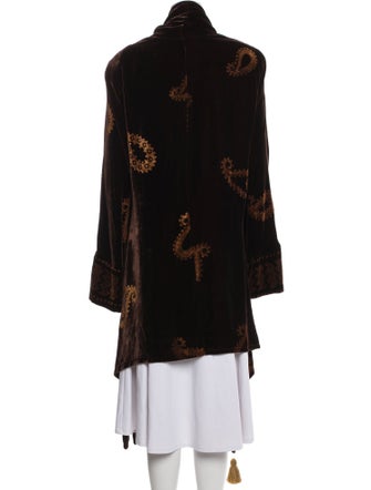 Catherine Bacon Paisley Print Jacket