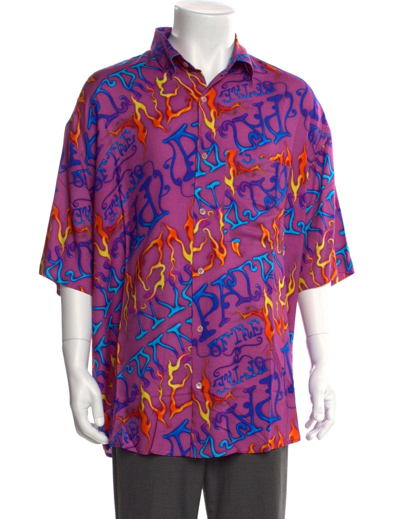 CASELLA MEYER Printed Short Sleeve Shirt w/ Tags