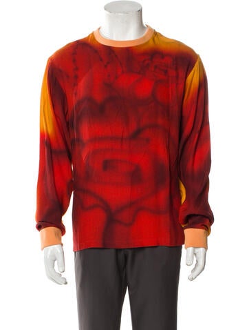 Casella Meyer T-Shirts Tie-Dye Print Crew Neck T-Shirt M