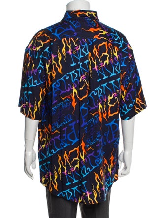 CASELLA MEYER Printed Short Sleeve Shirt