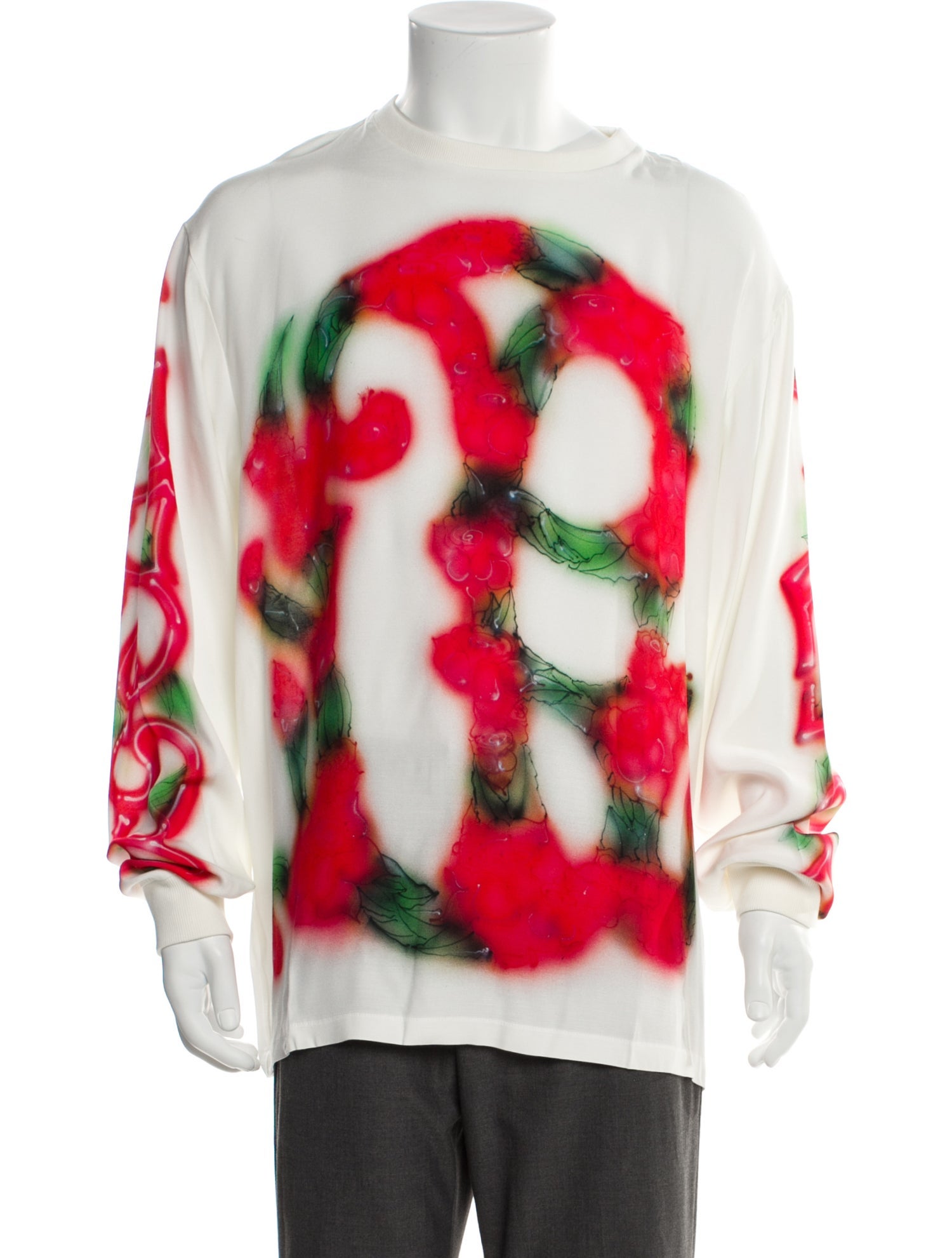 CASELLA MEYER Graphic Print Crew Neck T-Shirt w/ Tags