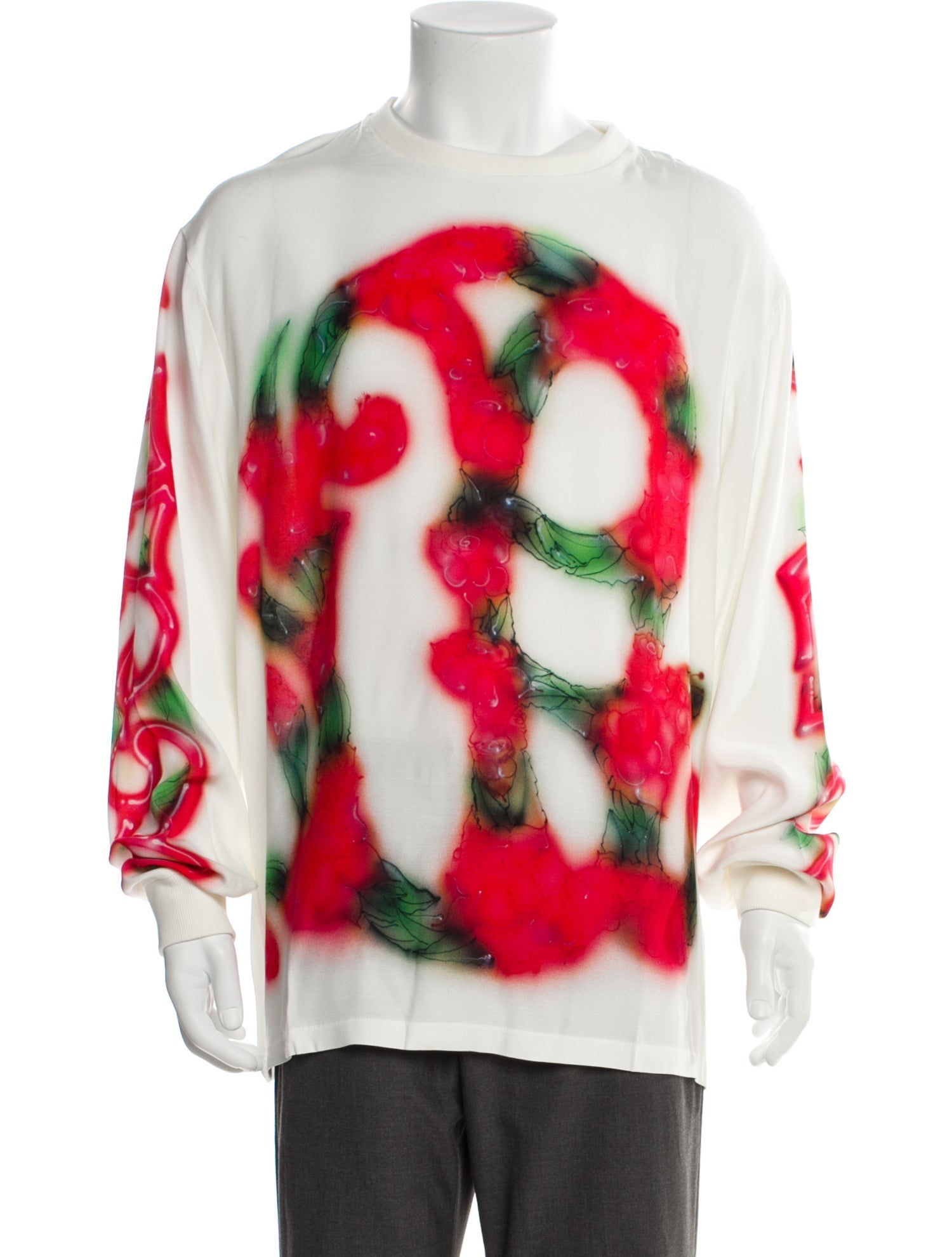 CASELLA MEYER Graphic Print Crew Neck T-Shirt w/ Tags