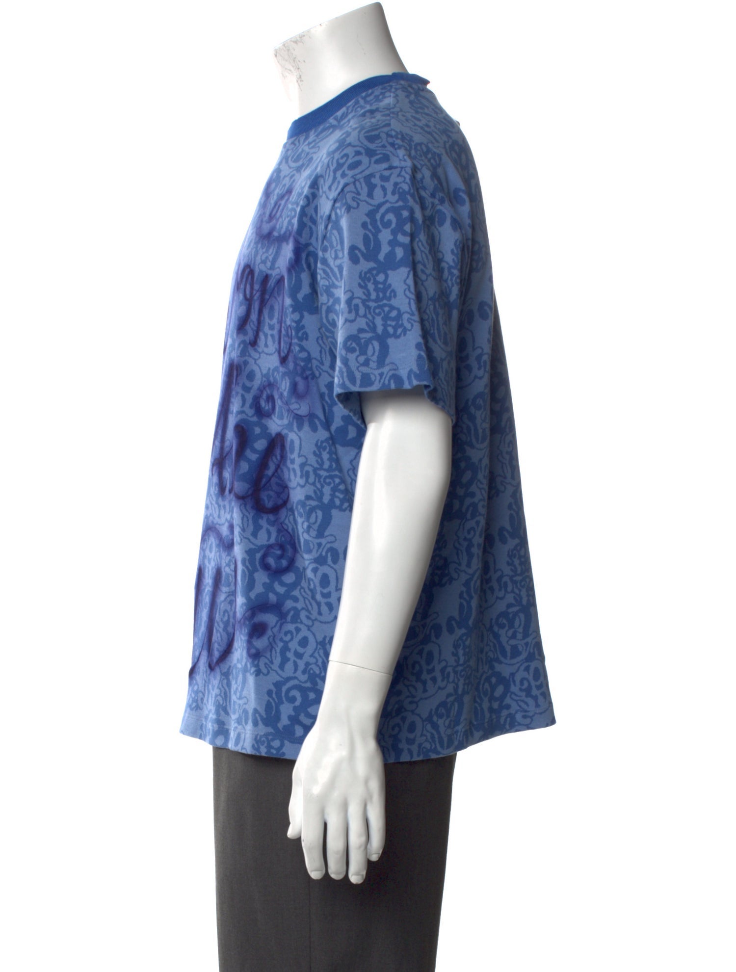 CASELLA MEYER Printed Crew Neck T-Shirt