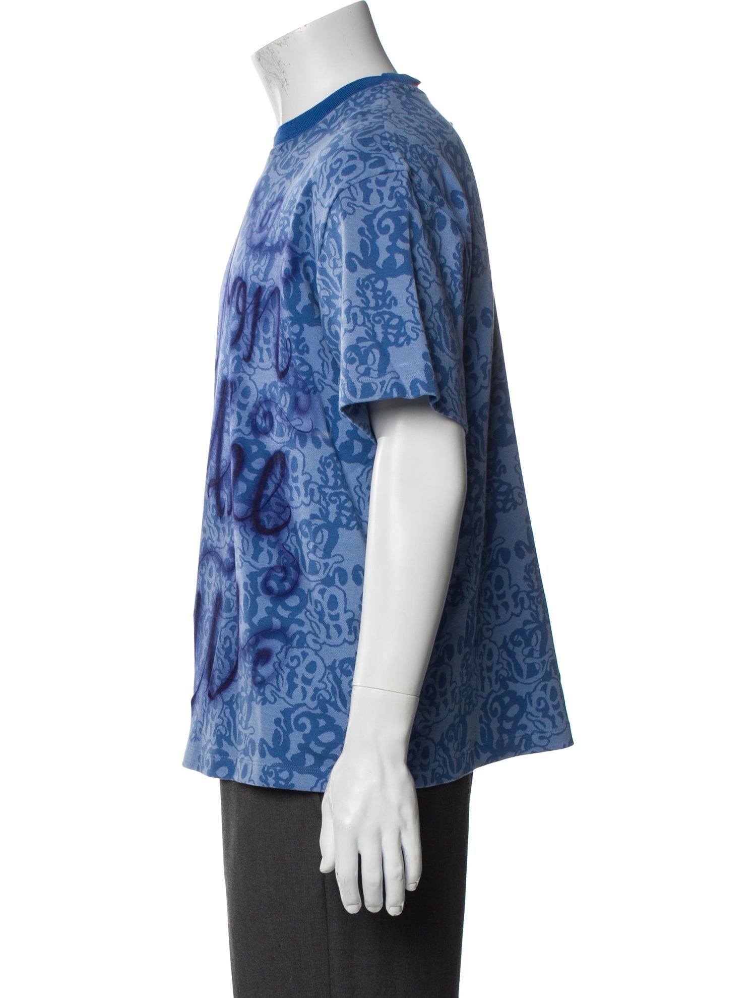 CASELLA MEYER Printed Crew Neck T-Shirt