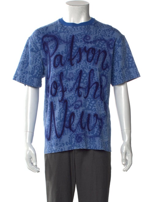 CASELLA MEYER Printed Crew Neck T-Shirt