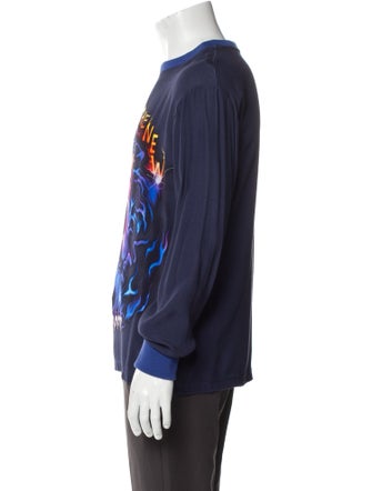 CASELLA MEYER Graphic Print Crew Neck T-Shirt