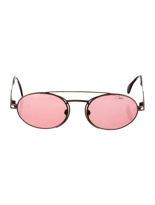 Cazal Round Tinted Sunglasses bronze