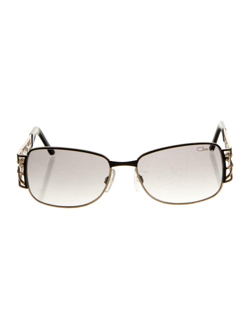 Cazal Square Tinted Sunglasses black