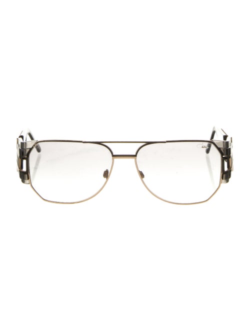 Cazal Square Tinted Sunglasses gold