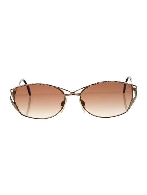 Cazal Round Tinted Sunglasses Black
