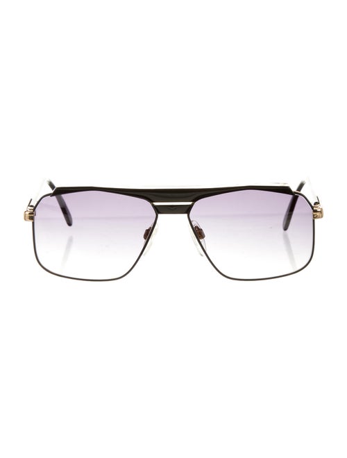 Cazal Gradient Square Sunglasses black