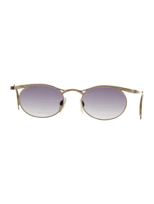 Cazal Round Tinted Sunglasses Gold