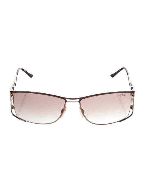 Cazal Square Gradient Sunglasses Brown