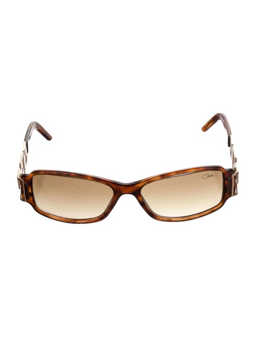 Cazal Square Gradient Sunglasses brown