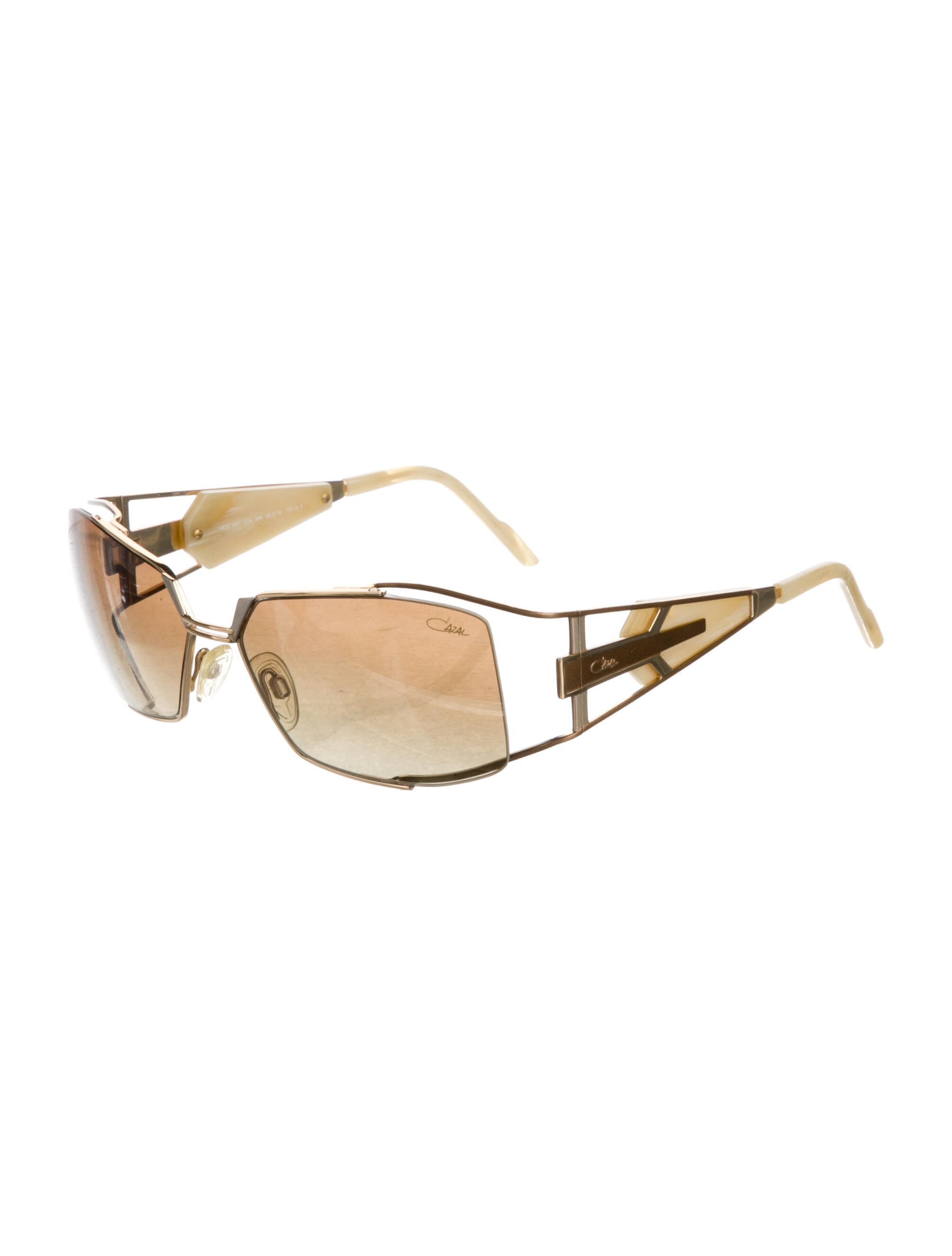 Cazal Square Mirrored Sunglasses