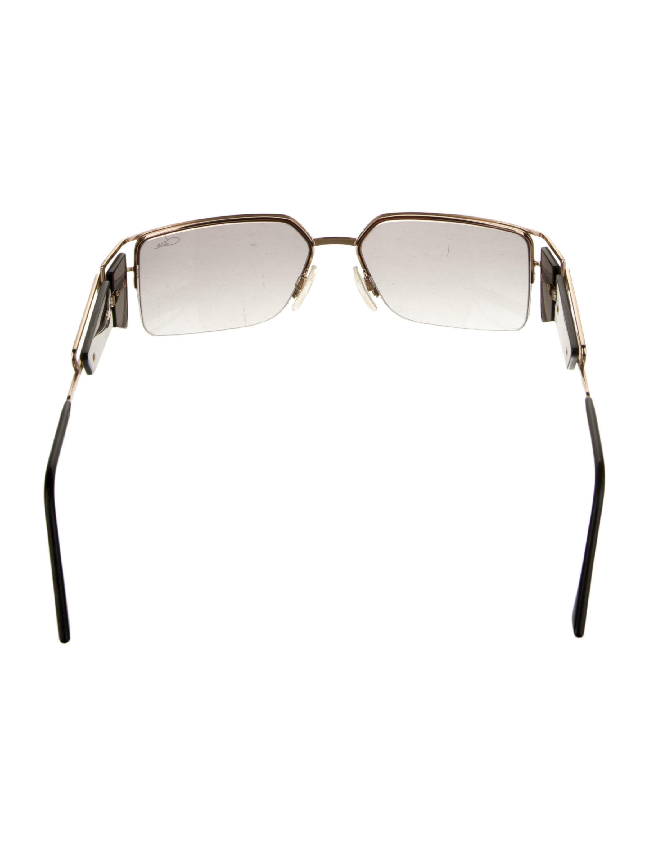 Cazal Square Mirrored Sunglasses