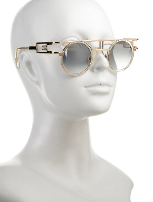 Cazal Round Gradient Sunglasses