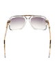 Cazal Square Gradient Sunglasses