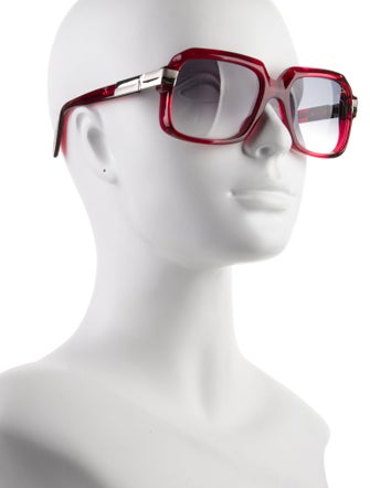 Cazal Square Gradient Sunglasses
