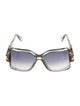 Cazal Oversize Gradient Sunglasses