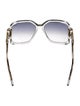 Cazal Oversize Gradient Sunglasses