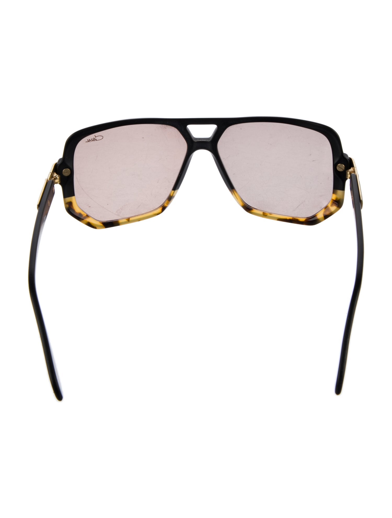 Cazal Shield Mirrored Sunglasses