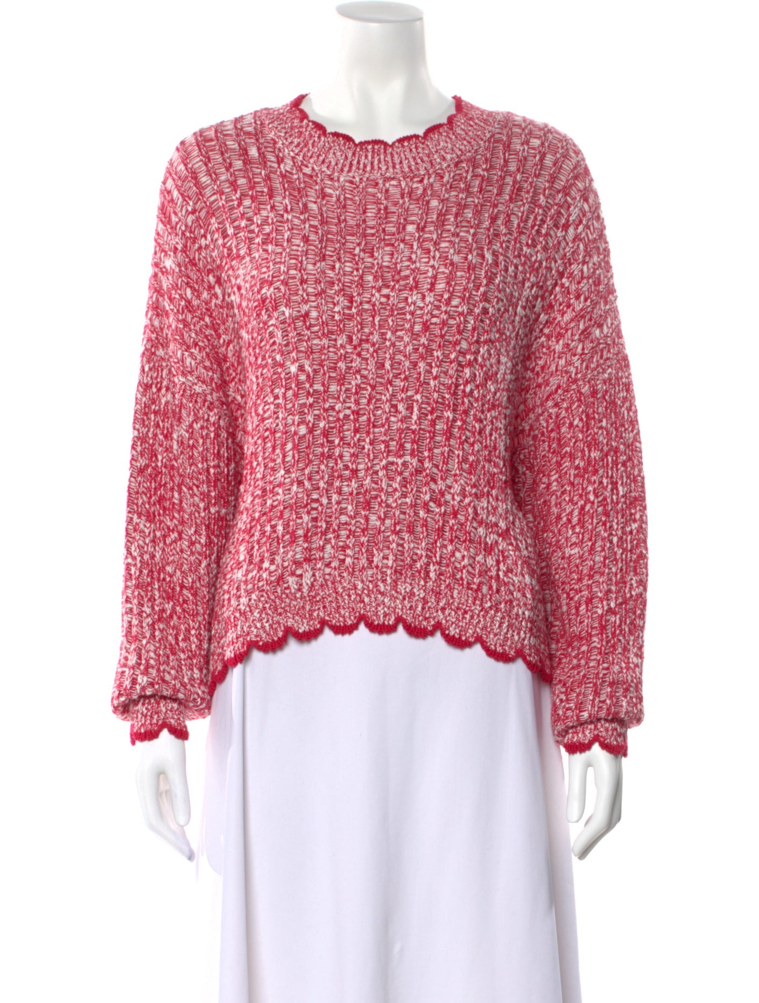 Cotton By Autumn Cashmere Crew Neck Sweater w/ Tags