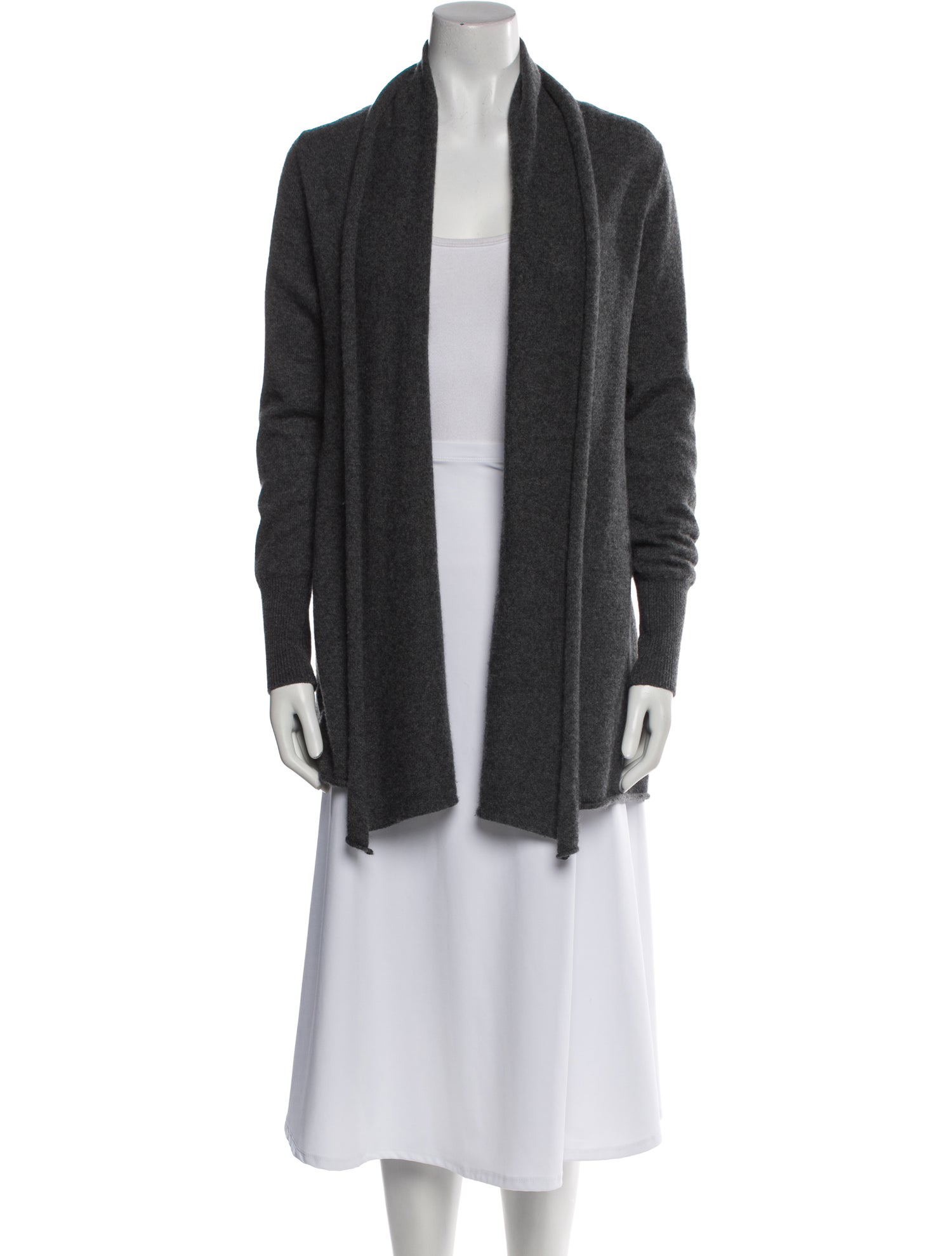 C By Bloomingdale's Cashmere Cashmere Open Front Sweater