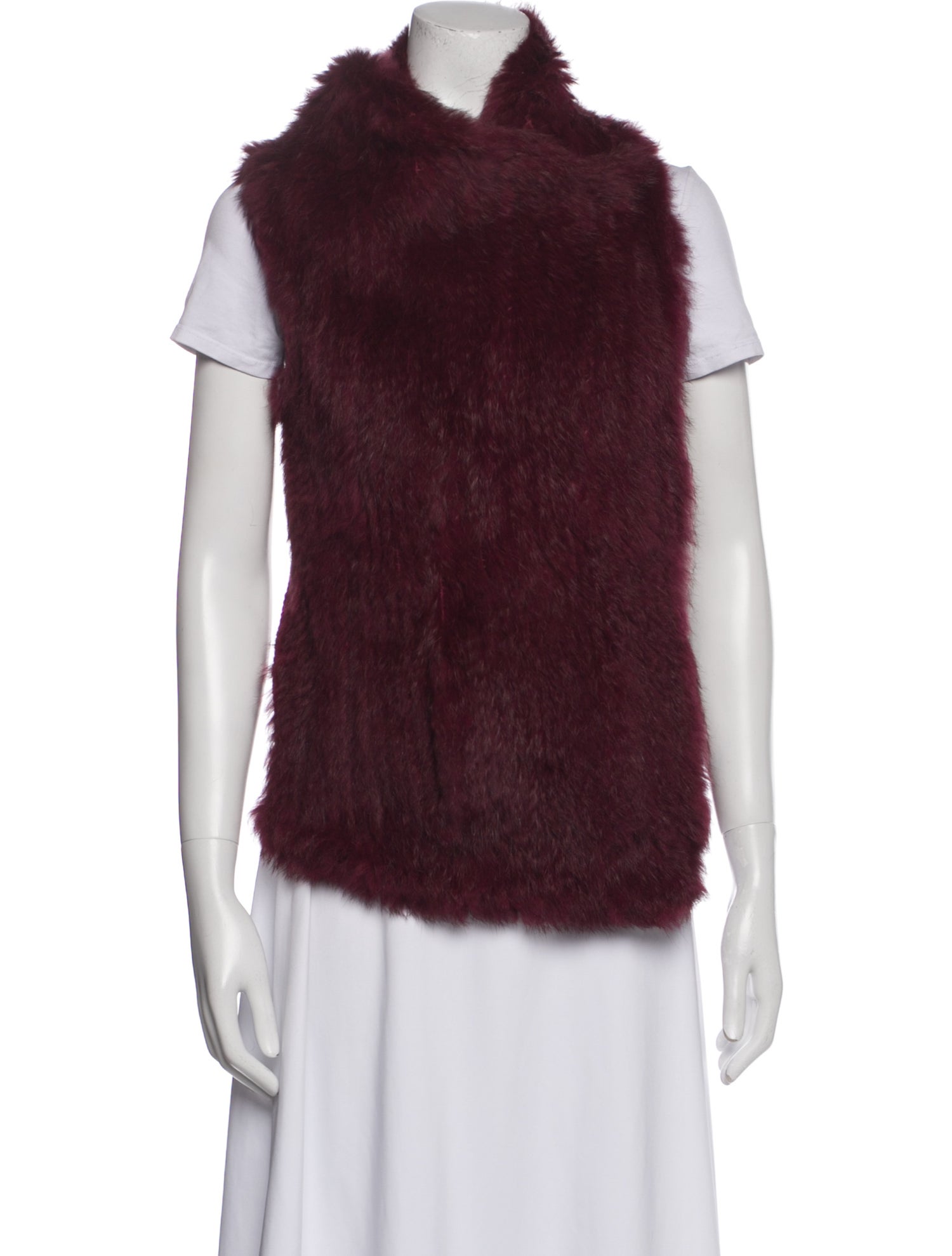 C By Bloomingdale's Cashmere Fur Fur Jacket
