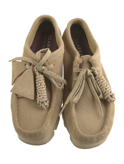 Clark's Botanicals Suede Scalloped Accent Oxfords