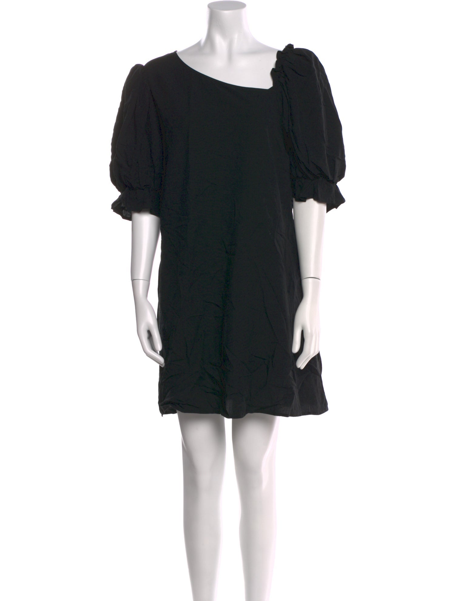 Crosby by Mollie Burch Bateau Neckline Mini Dress