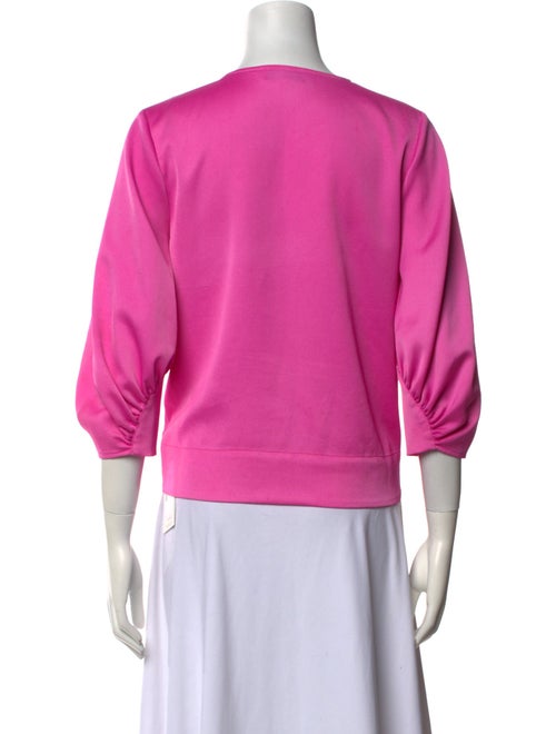 Crosby by Mollie Burch V-Neck Three-Quarter Sleeve Top