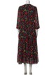 Crosby by Mollie Burch Floral Print Midi Length Dress
