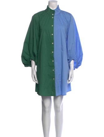 Crosby by Mollie Burch Mock Neck Mini Dress