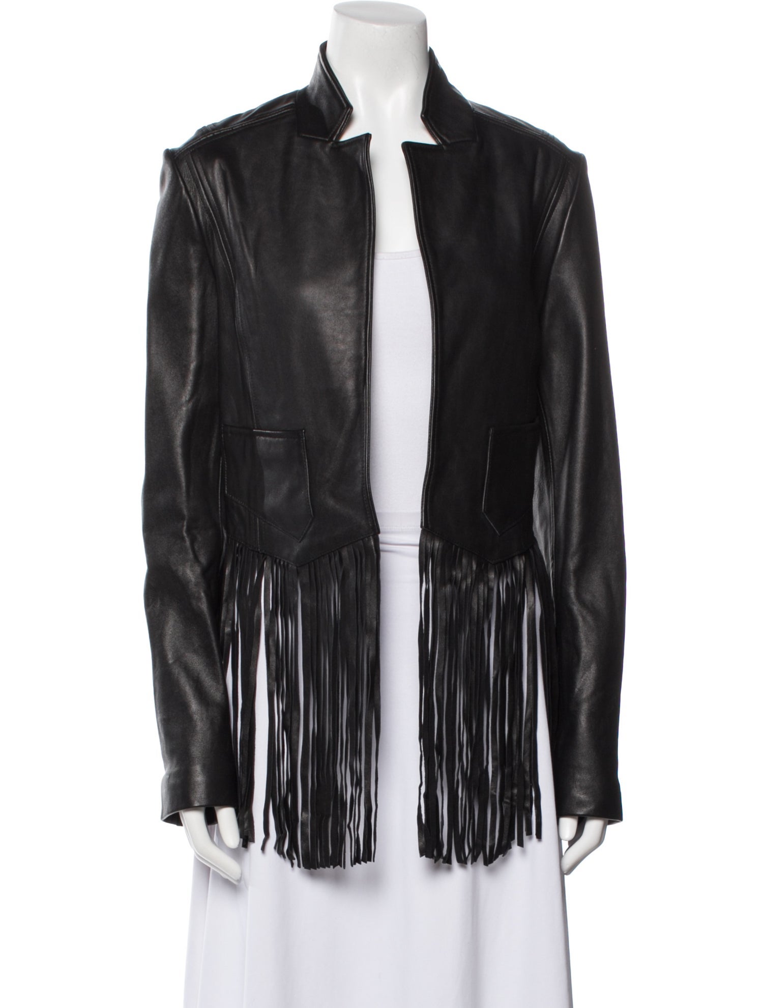 Cusp by Neiman Marcus Leather Evening Jacket