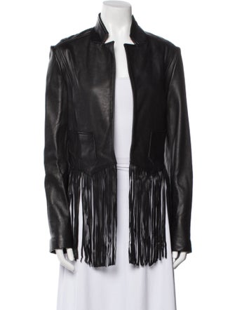 Cusp by Neiman Marcus Leather Evening Jacket