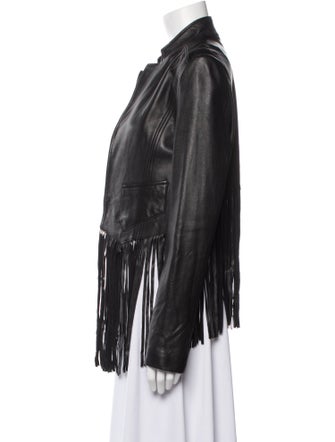 Cusp by Neiman Marcus Leather Evening Jacket