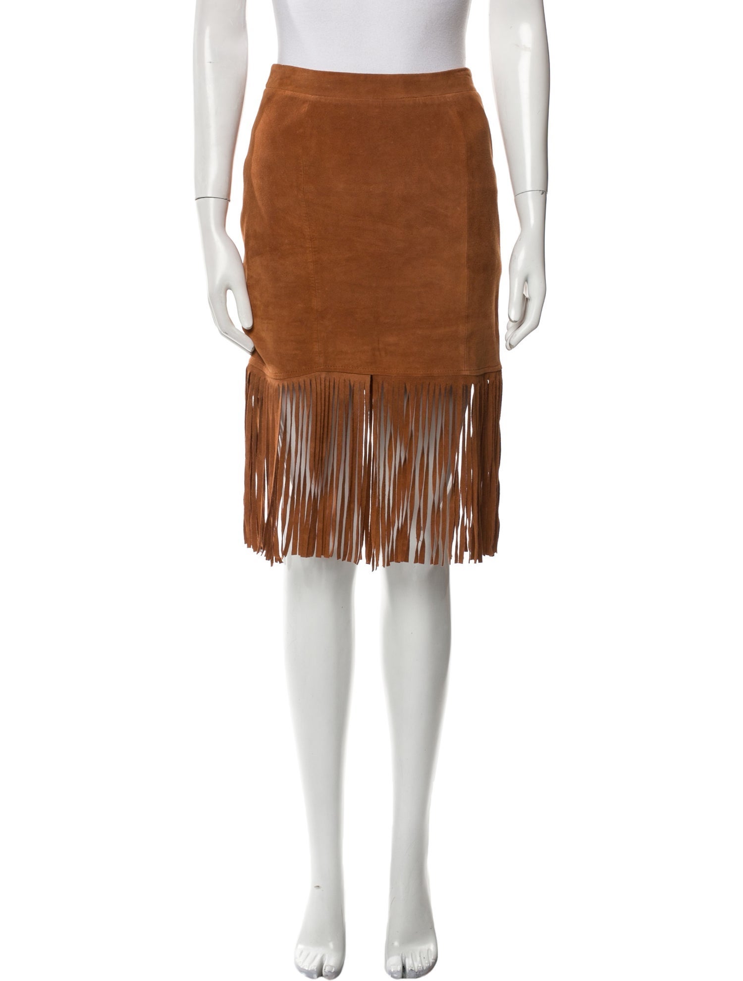 Cusp by Neiman Marcus Leather Mini Skirt