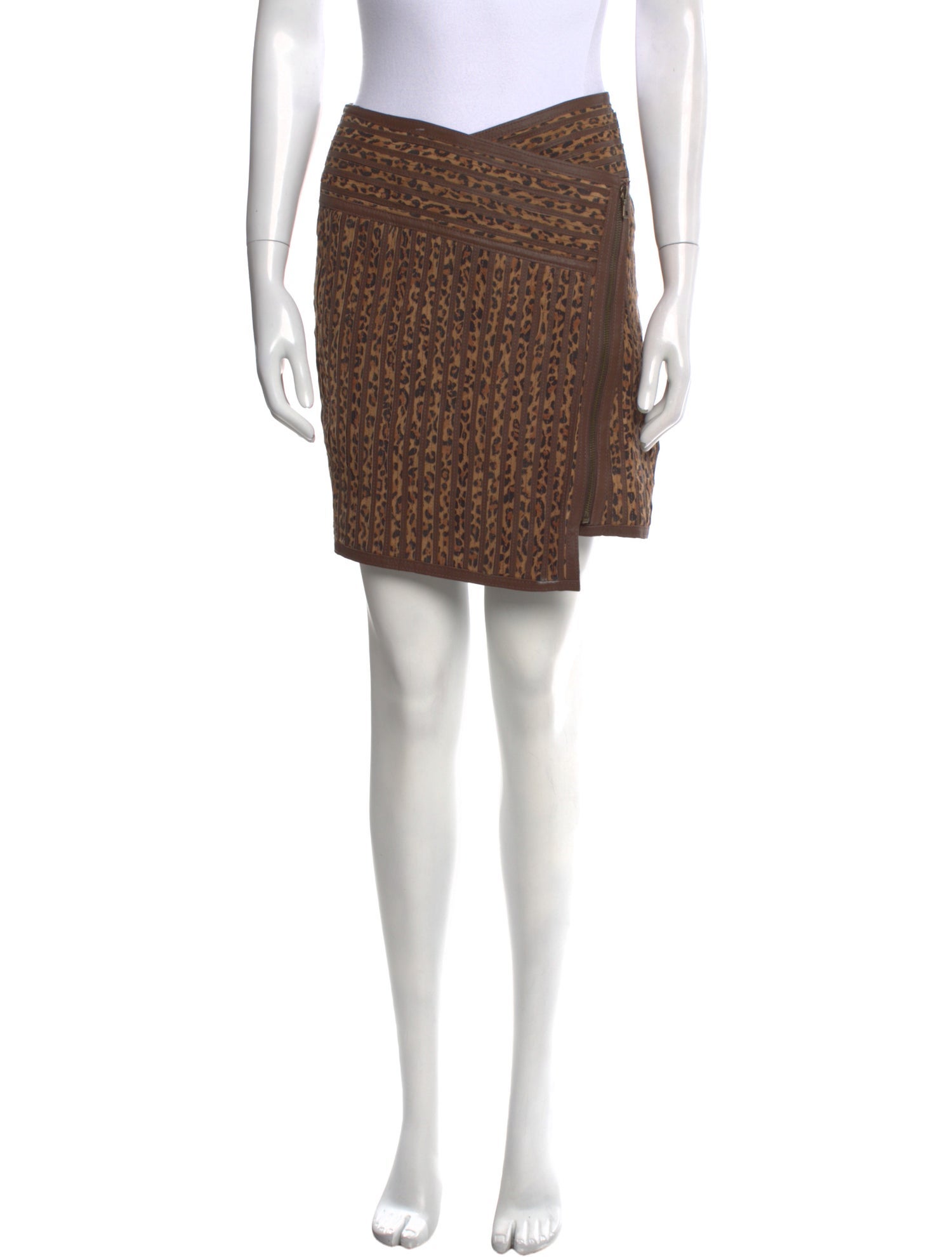 Cusp by Neiman Marcus Printed Mini Skirt