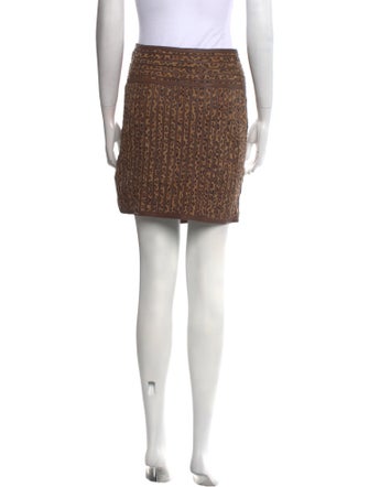 Cusp by Neiman Marcus Printed Mini Skirt