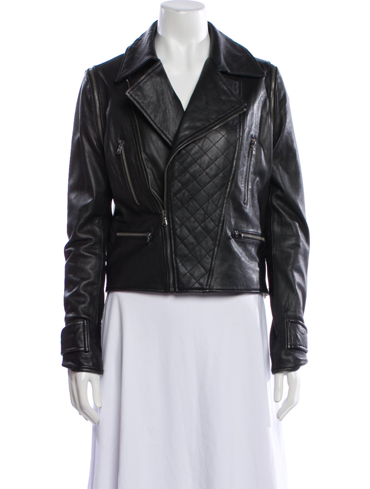 Cusp by Neiman Marcus Leather Biker Jacket