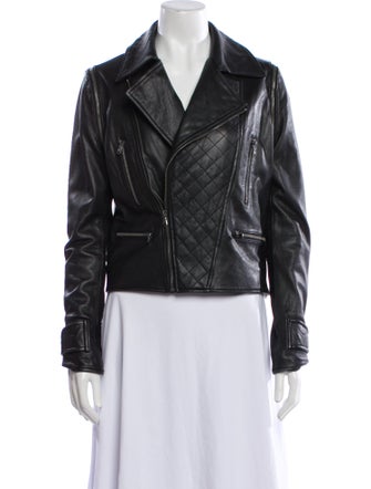 Cusp by Neiman Marcus Leather Biker Jacket