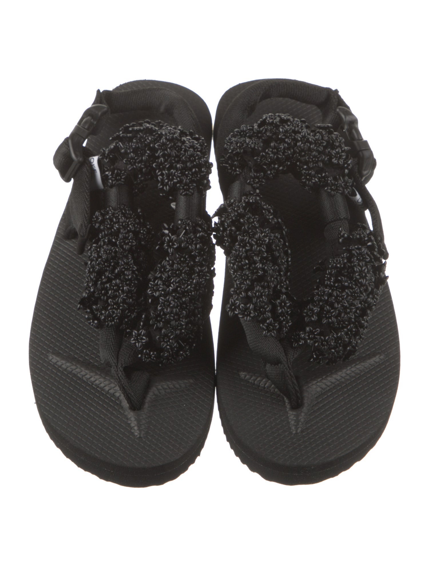 Cecilie Bahnsen x Suicoke Slingback Sandals w/ Tags - Black